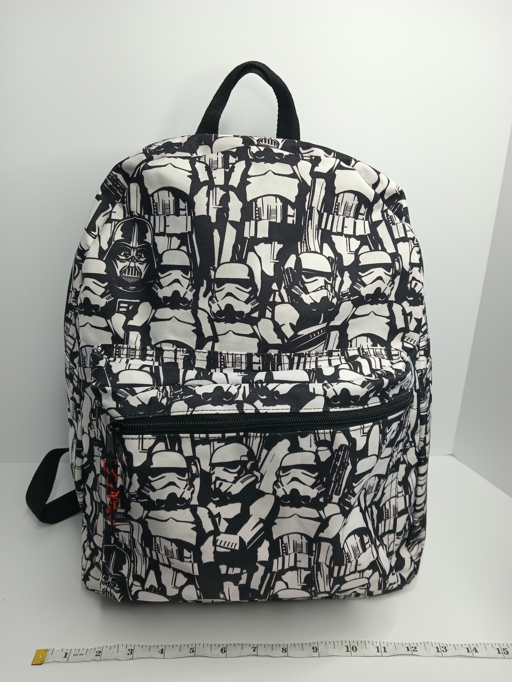 Star Wars Black and White Stormtrooper Print Backpack